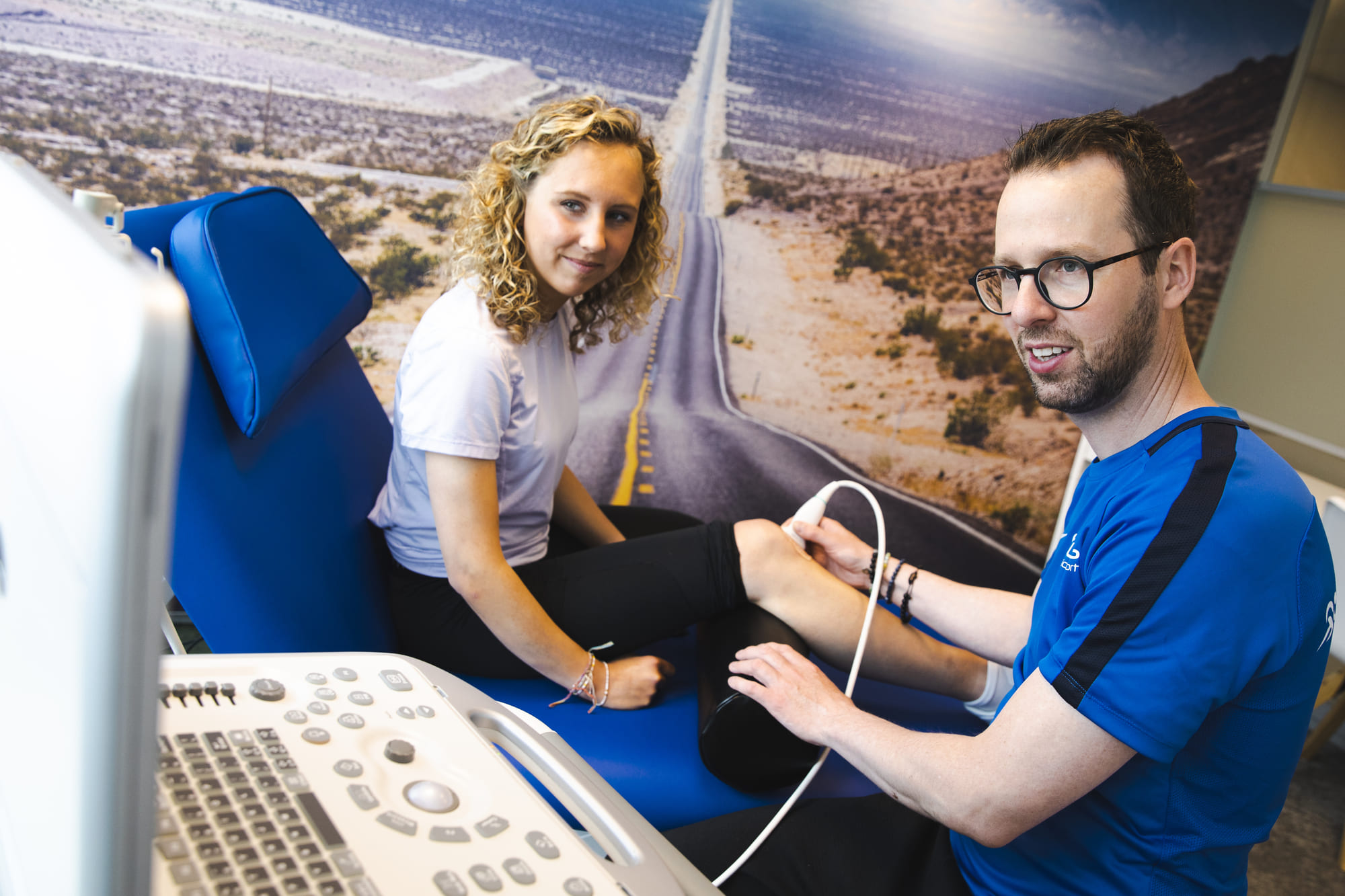 echografie behandeling bij revalidatie