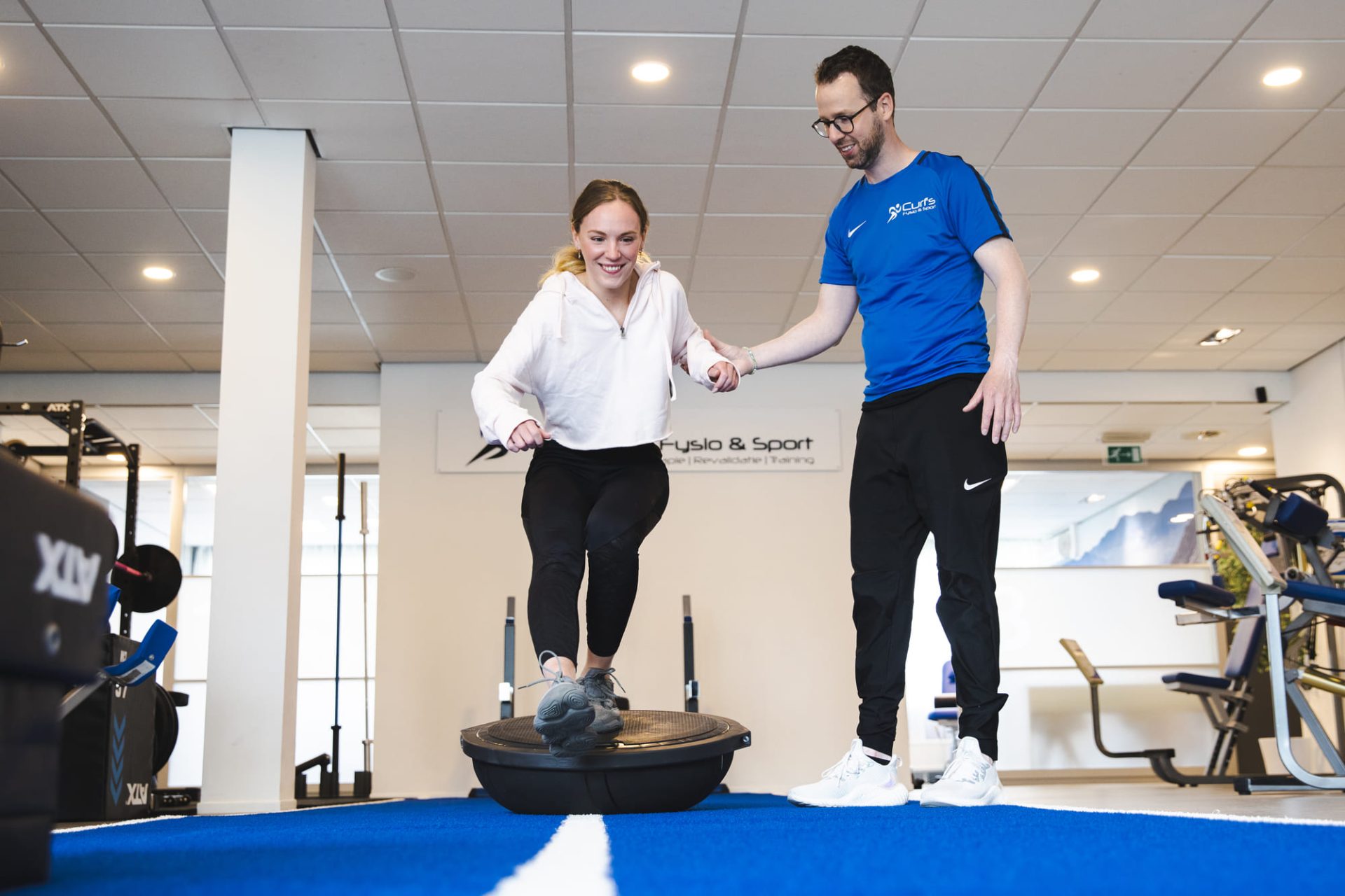 oefening bij fysio in hulsberg