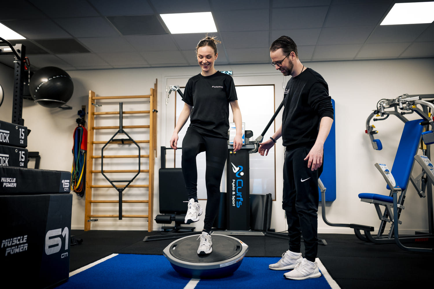 oefening fysio klimmen